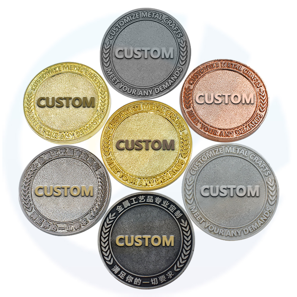 Monete a basso costo in lega 3d in lega di zinco su misura con monete di souvenir in metallo in metallo in metallo in metallo