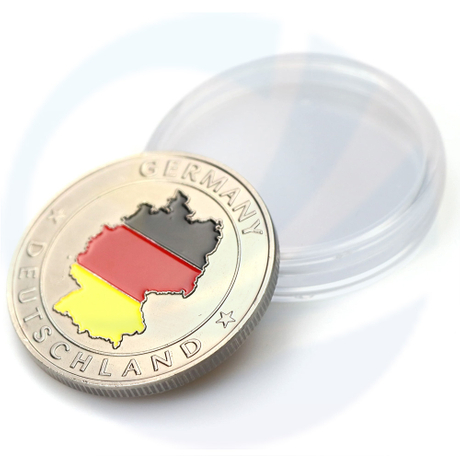 Germania souvenir artigianato monete di monete commemorative metal monete con oro d'argento personalizzato