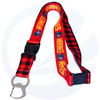 Hotsale Custom Carnival Fiesta Beer Festival Christmas Apri Canicina Keychain con logo personalizzato Sublimation Sublimation Bottle Cint Oplering Lanyard