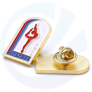 Nessun perno per spilla da spilla personalizzato in metallo oro oro Moq Sert Dance Dance Graduation Pins Custom
