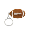 Custom Sport Rugby Rugby Baseball Soccer Key Chain Keyring 2D Silicone Soft Bubbo Basta di calcio