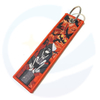 Tasta tag a getto in tessuto personalizzato Sublimation Tessuto Sublimation Tasschain Motorcycle Car Key Tags