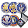 Custom Challenge Metal American Eagle Boy Boy Scout Distinguished Eagle Coins