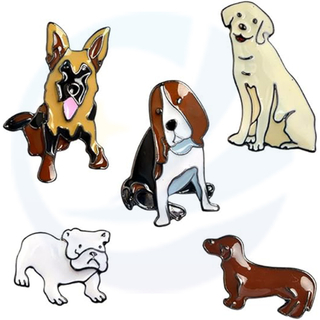Prodotti souvenir Design per animali domestici Pin per cani per cani per cani per cani per spillo personalizzato per perno per cani per cani