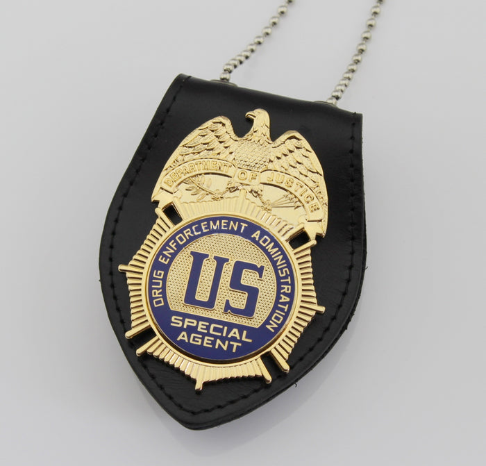 Agent Speciale US Drug Drug Enforcement Administration Badge REPLICA FILM PROPS