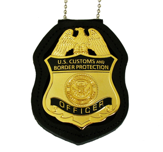 Ufficiale CBP U.S. Dustoms and Border Protection Badge Replica Props