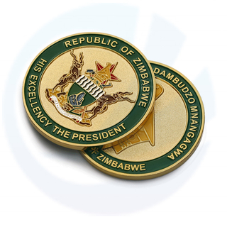 Il governo dello Zimbabwe Challenge Coin