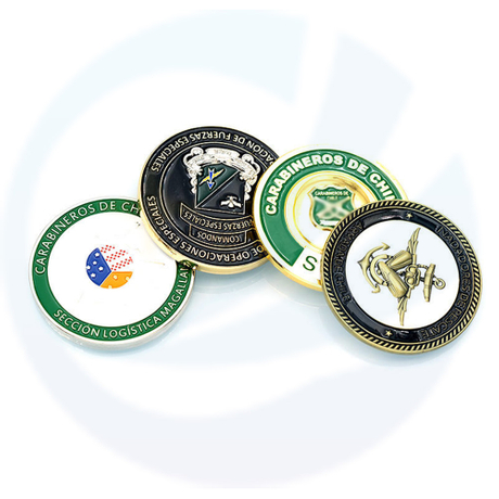 Produttore all'ingrosso Custom Metal Commemorative Souvenir Coin Challenge Coins
