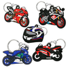 Torchia in PVC a doppia faccia in PVC per motociclette per il regalo personalizzato con animazione da cartone animato bambola