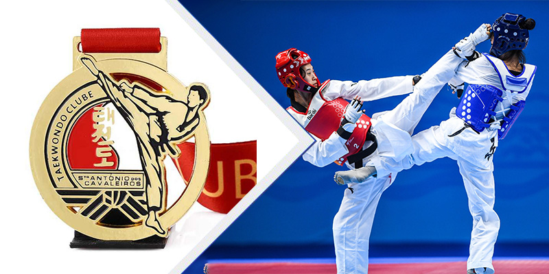 Medaglie sportive personalizzate: onorare i campioni di Taekwondo