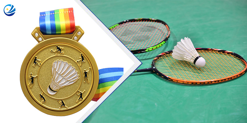 Medaglie sportive personalizzate: onorare i campioni di badminton