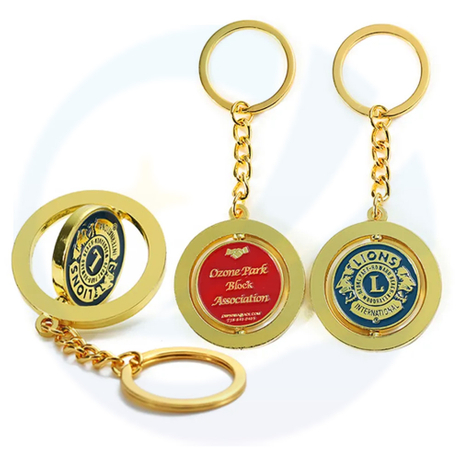 KeySado Key Chain Design per filmata per lo smalto soft club inversa inversa leone 3d leone inversa inversa inversa inversa di zinco di keyring in lega di zinco
