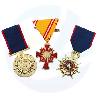 Medaglia d'onore onore del bronzo di souvenir in oro di souvenir, medaglia d'onore