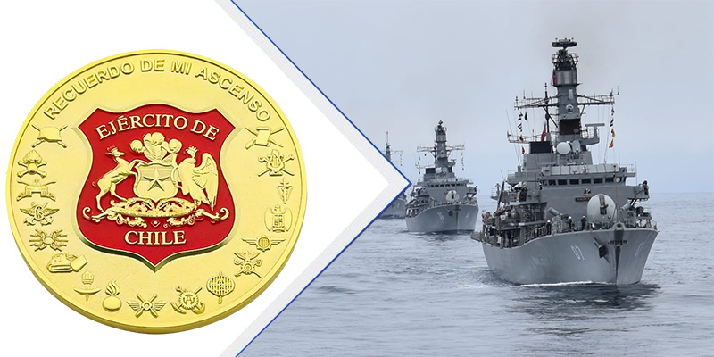 CHILE Navy Challenge Coin