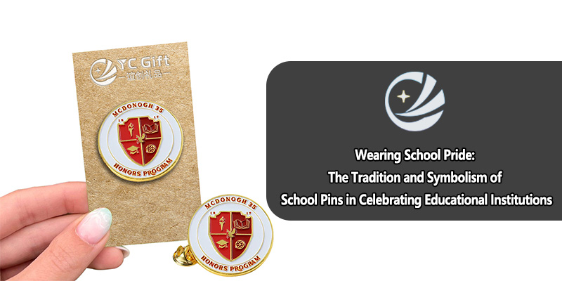 Indossare l'orgoglio scolastico: la tradizione e il simbolismo delle spille scolastiche in celebrazione delle istituzioni educative