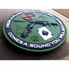 YC Gifts Factory Custom JTG 3D Military Style Tactical Uniform Sniper Sniper Gun in gomma PVC Patch