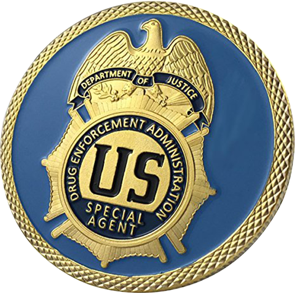 Maker di monete personalizzate Funny Awesome Awesome Unique Personalized Police U. S. Drug Enforcement Administration (DEA) Correctional Officer Challenge Coin