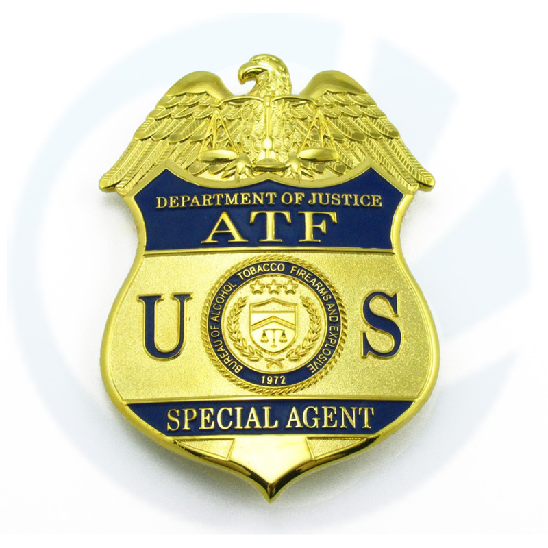 USA ATF Agent Special Badge Replica Movie Props