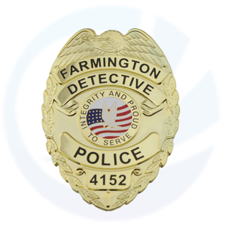 Proppetti cinematografici di replica della polizia detective di Farmington con n. 4152