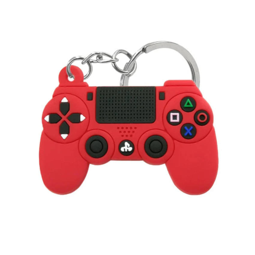 Macchina da gioco all'ingrosso Keyring Keychain PVC Silicone in gomma GamePad Keychain