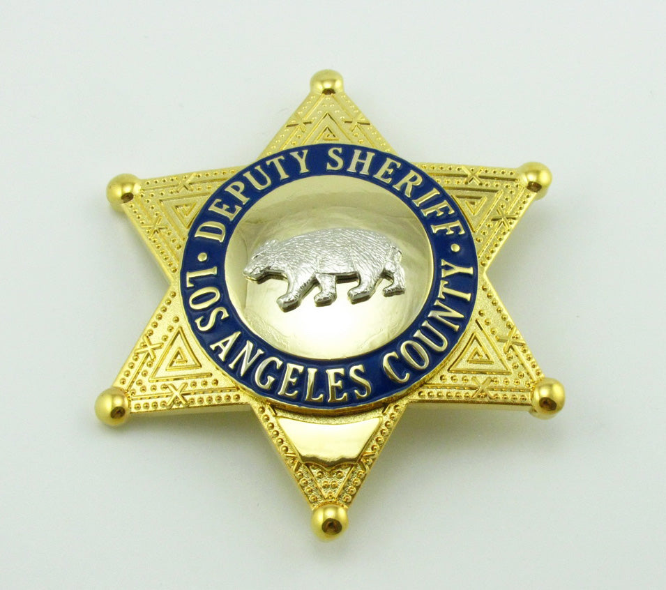 LASD Los Angeles Contea di Vice Scheritto Badge Badge Replica Props