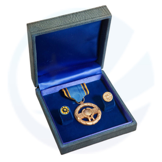 Medaglione del premio personalizzato di fabbrica US Onore medaglia NASA con velluto box
