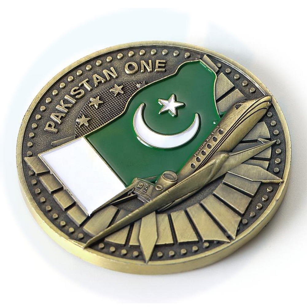 Moneta della sfida dell'Aeronautica militare pakistana