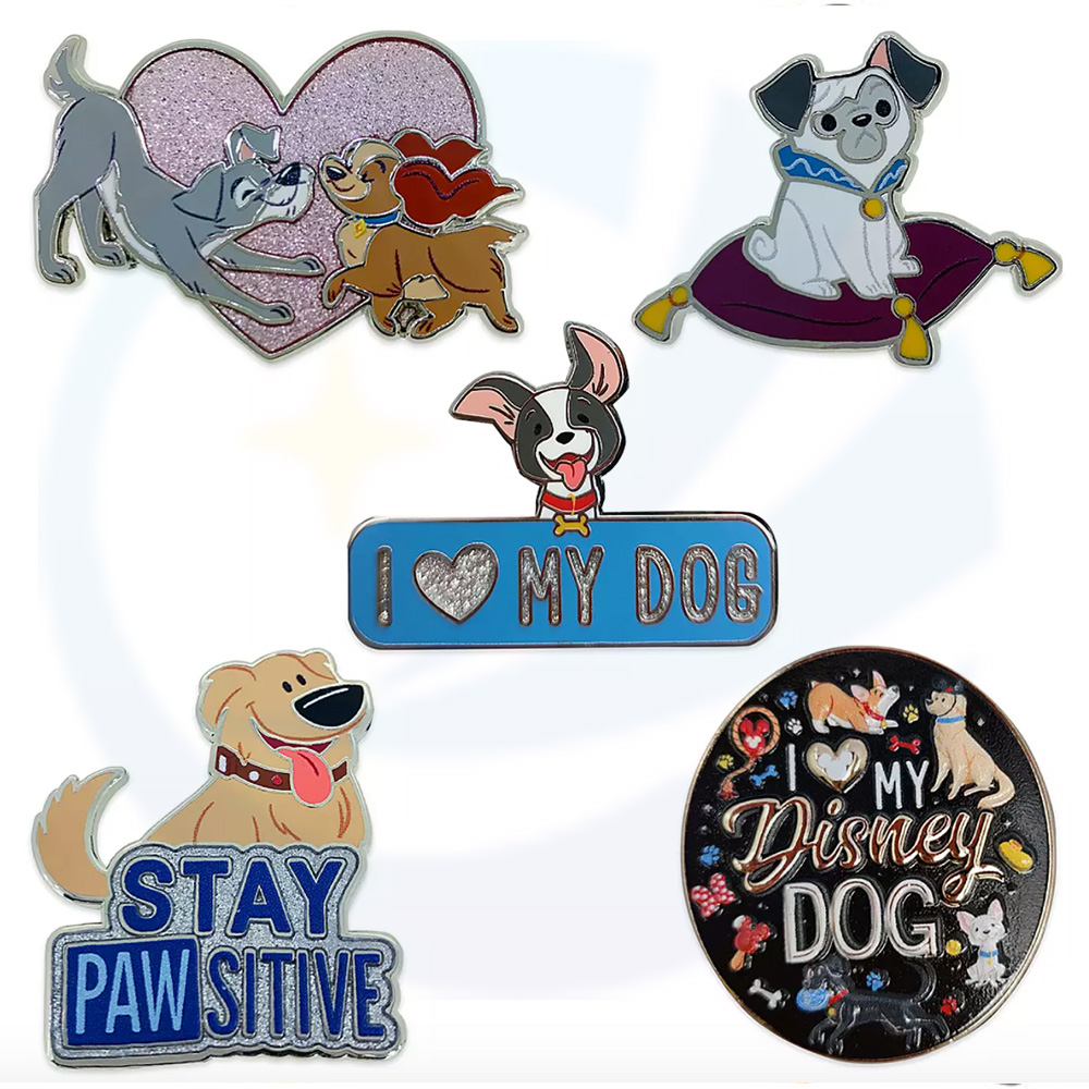 Prodotti souvenir Design per animali domestici Pin per cani per cani per cani per cani per spillo personalizzato per perno per cani per cani