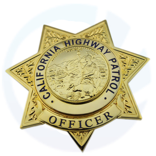 CHP CHP California Highway Patrol Officer Badge Replica Movie Props