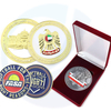 Produttore Custom 3d Challenge Coin personalizzato Incisibile metallo in metallo moneta commemorativa