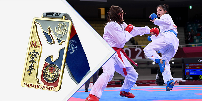 L'essenza del karate: medaglie di karate personalizzate