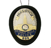 BHPD Beverly Hills Officer Badge Replica Movie REPLICA Film con n. 805