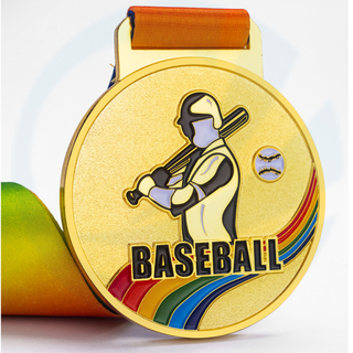 Medaglia di baseball sport di logo personalizzato