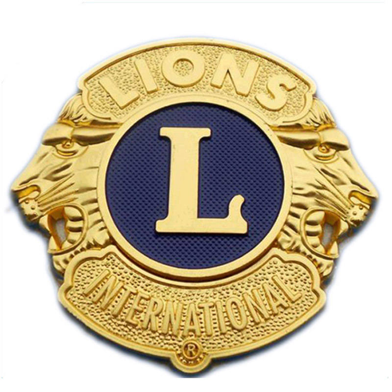 Pins di smalto di metallo di alta qualità all'ingrosso di alta qualità badge badge club personalizzati per pin internazionali