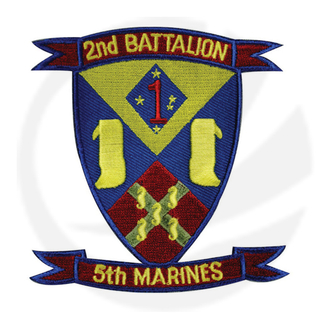 2 ° battaglione 5 ° patch marines
