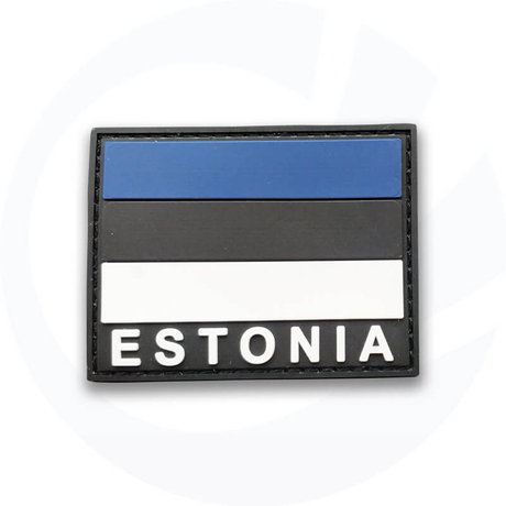 Circolo di baseball Black PVC Patch