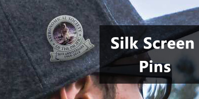 Pin per schermo di seta