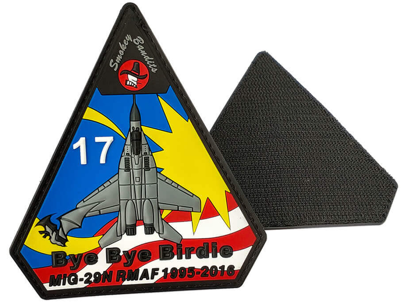 Patch militari personalizzati in PVC in PVC