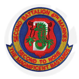 2 ° battaglione 4 ° patch marines