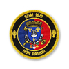 Patch di badge ricamato all'uniforme della polizia statunitense