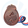 Metal Free Custom Zinc Award 3D Award 3D Gold Sliver Copper Table Tennis Medals for Trofies Sport Race