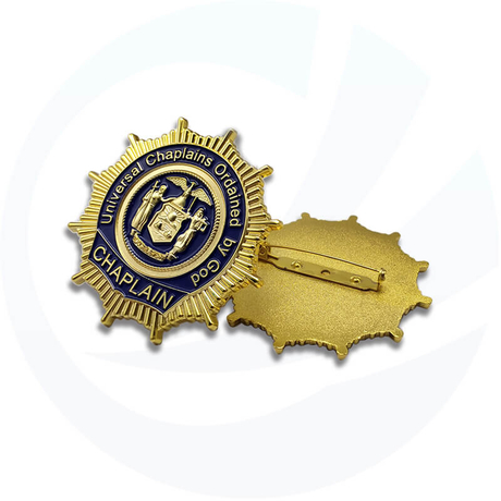 Smalto metallico personalizzato Gesù badge souvenir