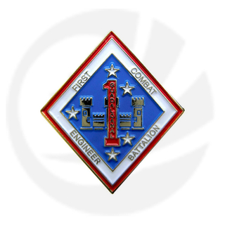 Pin del battaglione del 1 ° ingegnere da combattimento