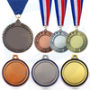 Premio all'ingrosso a buon mercato in metallo personalizzato in metallo in metallo in bronzo maratona Taekwondo karate sports blank medaglia