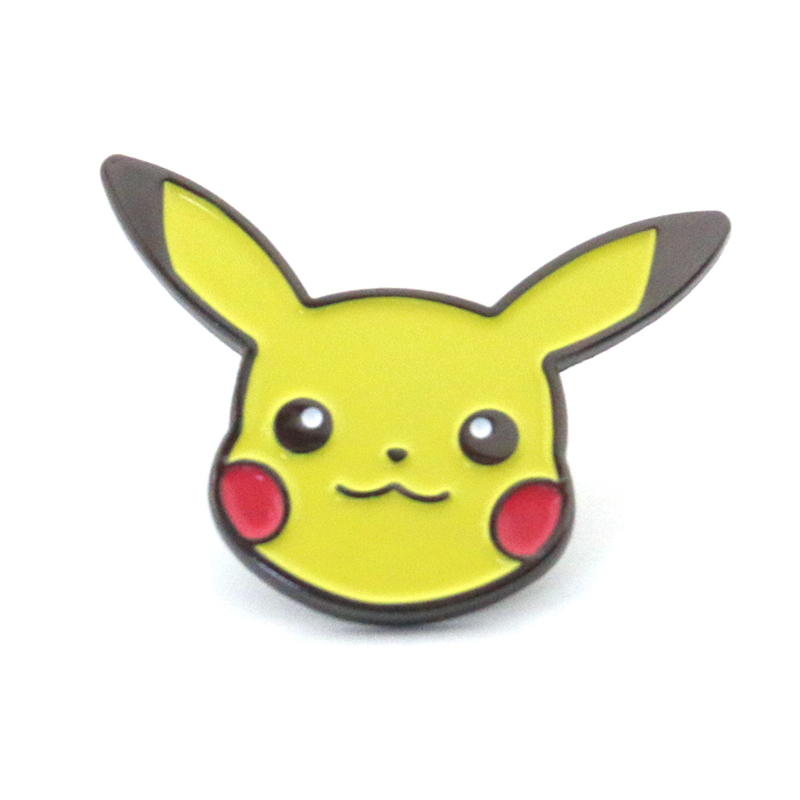 Film anime carino badge animale game per spillo pokemon anime pikachu smalto perp per regali