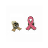 Pin di consapevolezza del carcinoma mammario a nastro rosa personalizzato