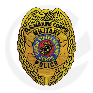 Patch di badge della polizia militare