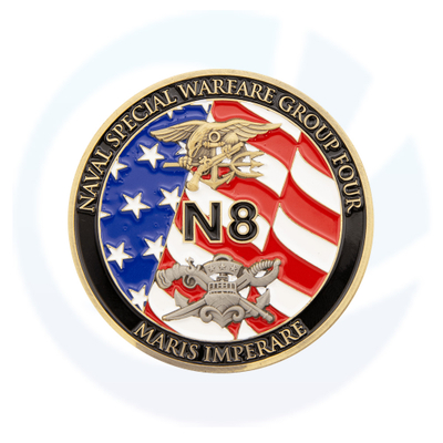 Moneta sfida della marina militare USA
