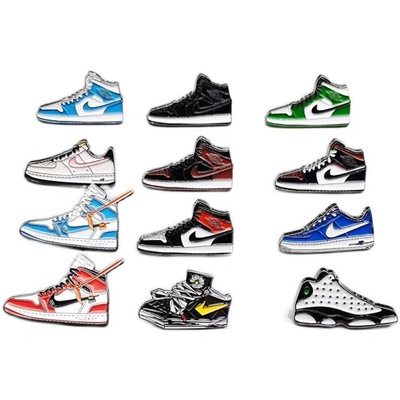 Price di fabbrica BADGI SNEAKER SNEAKER AGILE AJ SCARPE PINS SOLD PINS PINS DELLA TUO LOGO