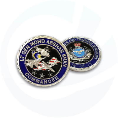 souvenir cerchio di legno Challenge Coin